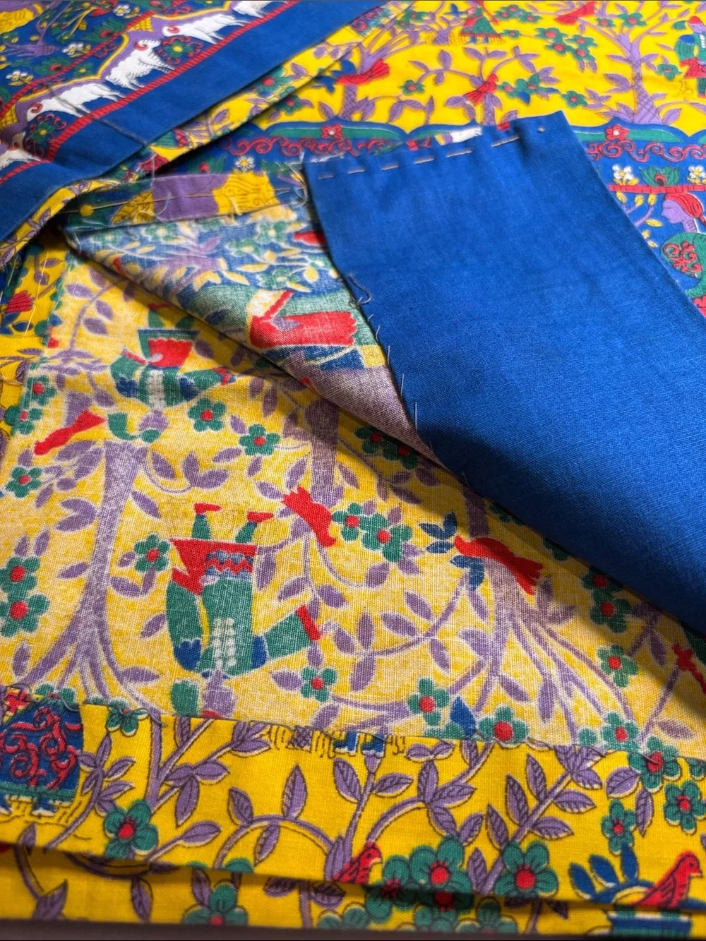 Vintage bright yellow